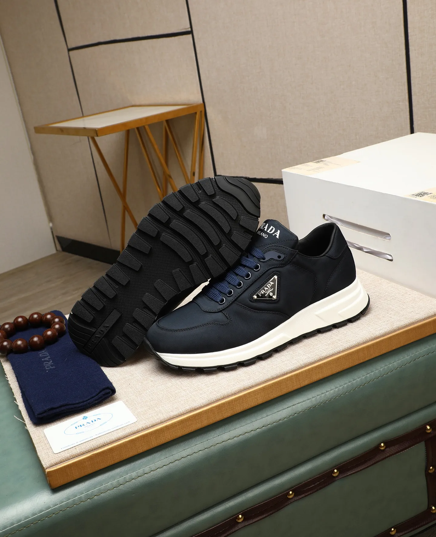 Men's shoes 💰540 🌹🌹[PRADA—Prada] 2025 latest model 🙈original replica! 👟👟👟Available here. The workmanship is top-notch. The upper is made from Italy. 🇮🇹Imported first-layer cowhide. ❗️Breathable genuine leather lining @Suitable for travel. The original version has an enlarged engraved sole, making it suitable for all kinds of travels, showing low-key luxury. Let quality speak for itself. Color: Size: 38-45